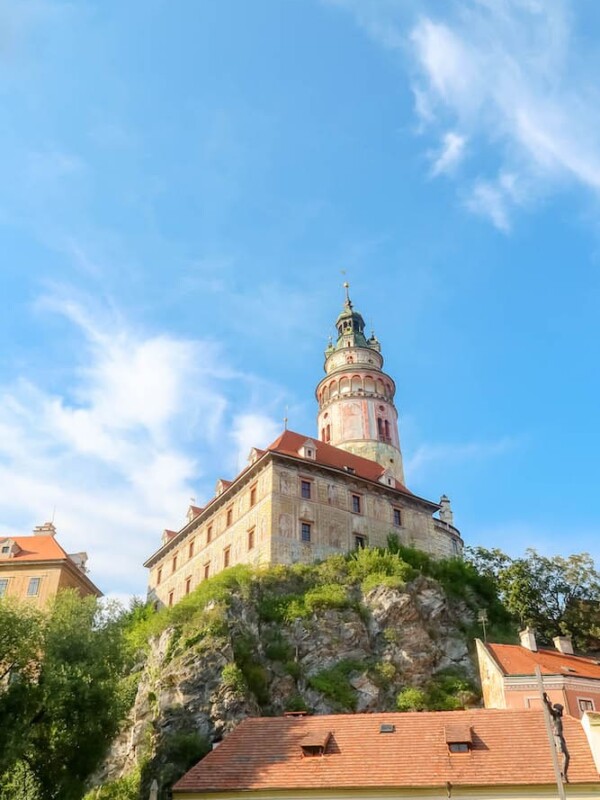 Visiting Cesky Krumlov in Czechia.